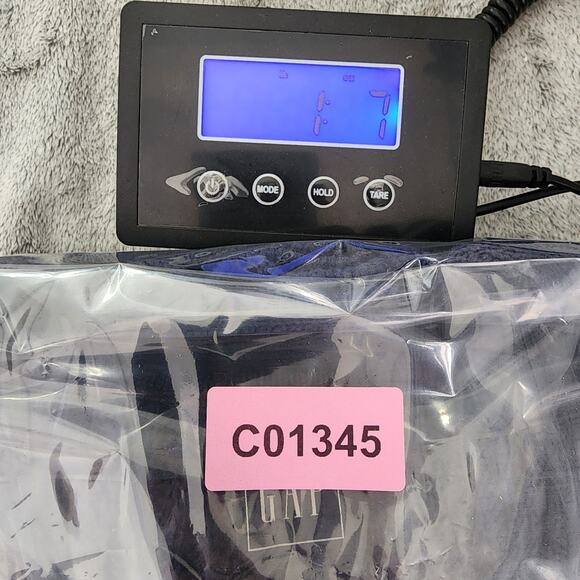 Gap Sweater Women L Blue Pink Striped V-Neck Button Front Cotton Cardigan Preppy - Picture 8 of 8